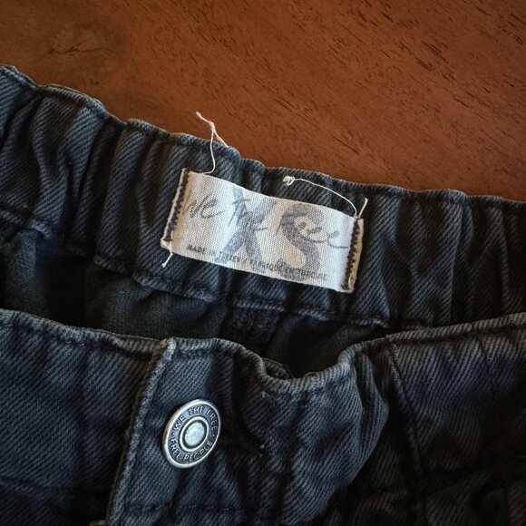 Free People We The Free All Star Cargo Pull On Jeans - XS - Picture 3 of 4